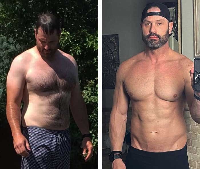 Testosterone Before After Transformation