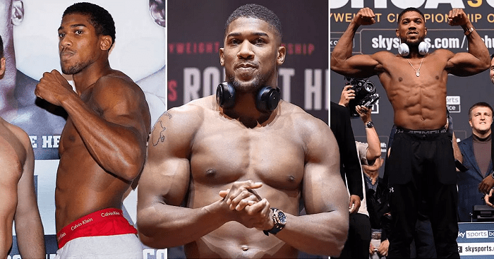 Anthony Joshua Before And After