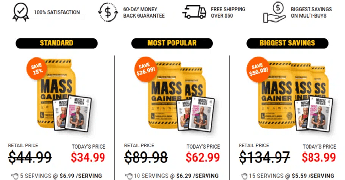 buy crazy nutrition mass gainer